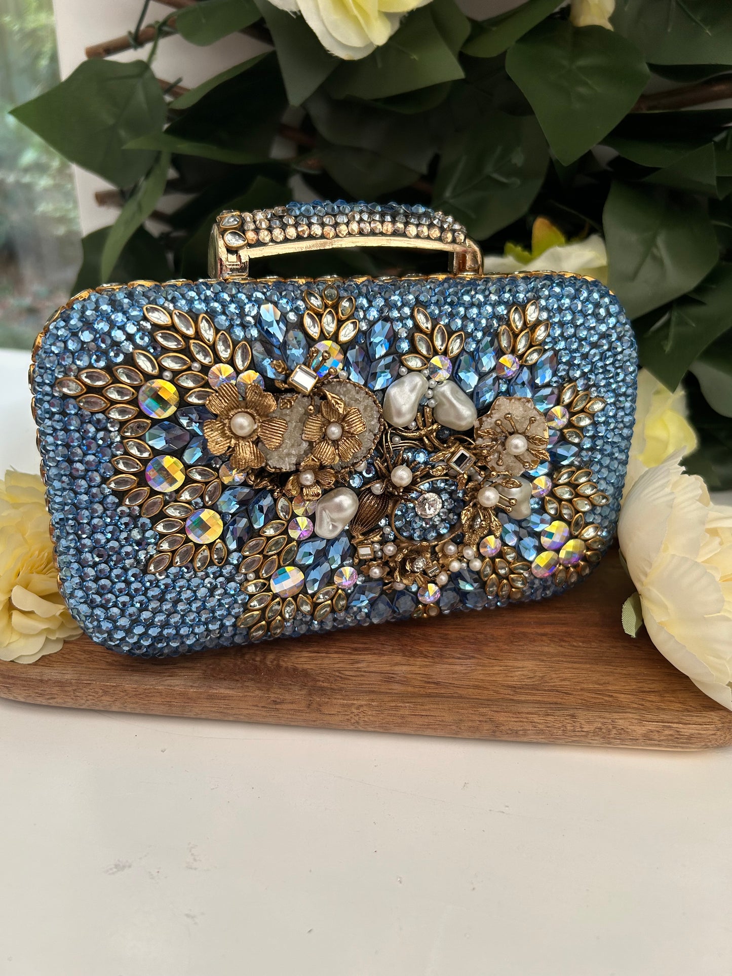 Double Sided Clutch (Blue)