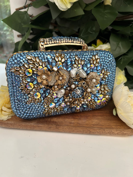 Double Sided Clutch (Blue)